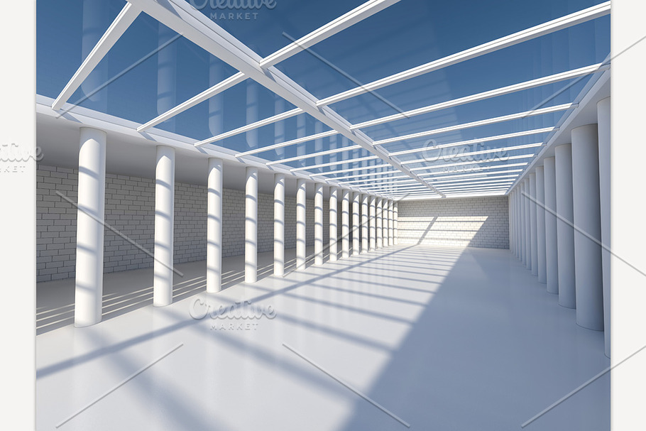 Open area with skylight in Graphics - product preview 8