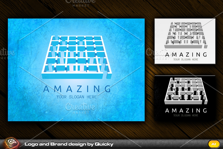 Amazing in Logo Templates - product preview 8