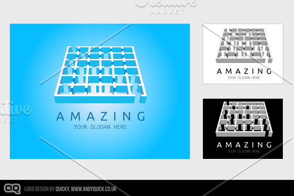 Amazing in Logo Templates - product preview 1