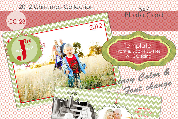 Christmas Photo Card Collection CC23