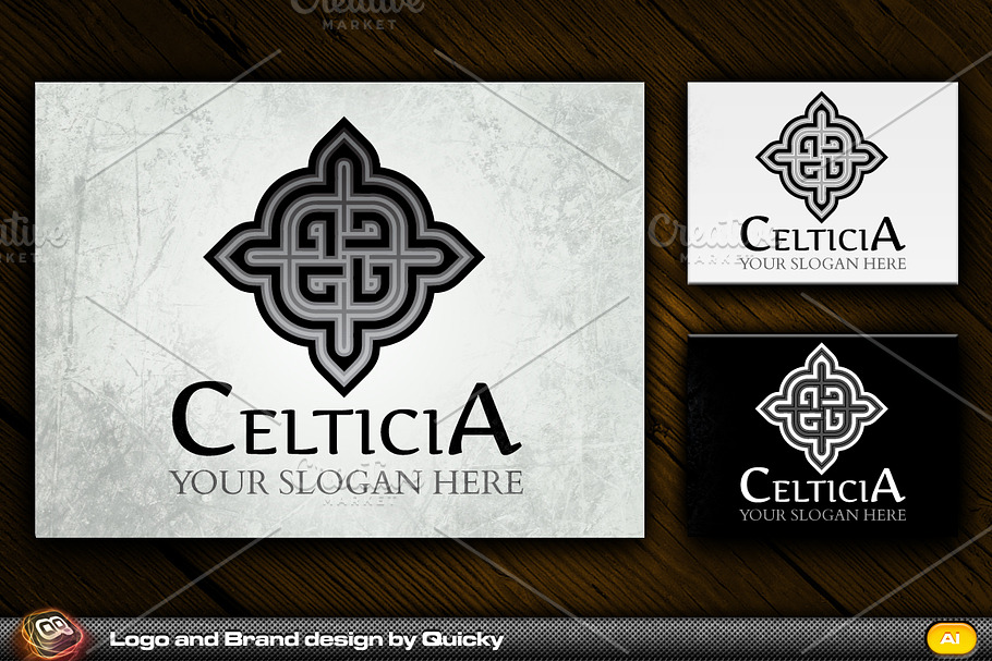 Celticia in Logo Templates - product preview 8