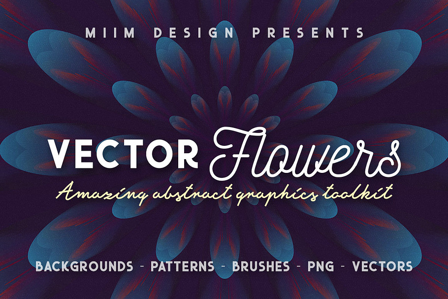 Vector Flowers - Abstract Toolkit