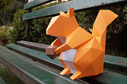 DIY Squirrel - 3d papercrafts
