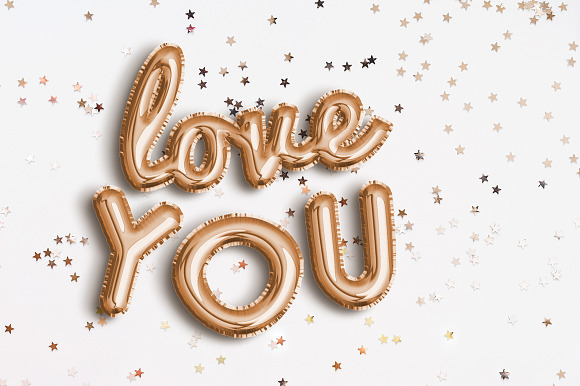 FOIL BALLOON TEXT EFFECT in Photoshop Layer Styles - product preview 5