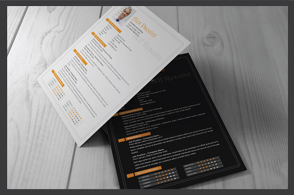 Resume Template v.03 in Resume Templates - product preview 2