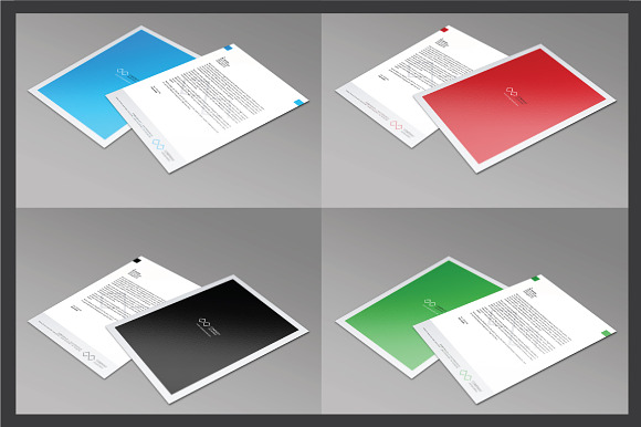 Letterhead Template v.01 in Stationery Templates - product preview 1