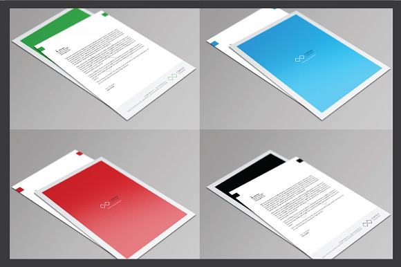 Letterhead Template v.01 in Stationery Templates - product preview 3