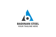 Badinan Steel Logo Template