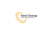 Swirl Energy Logo Template