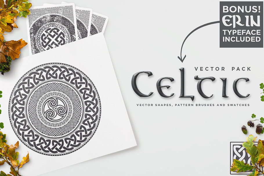 Celtic Patterns Vector Pack in Graphics - product preview 8