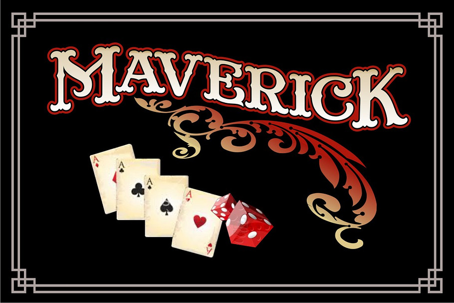 Maverick in Display Fonts - product preview 8