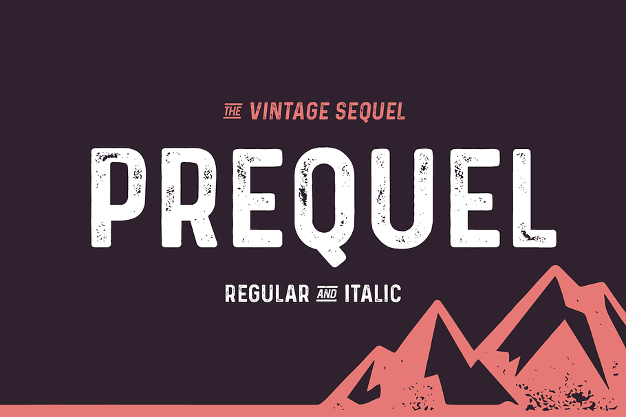 Prequel - The vintage Sequel in Vintage Fonts - product preview 8