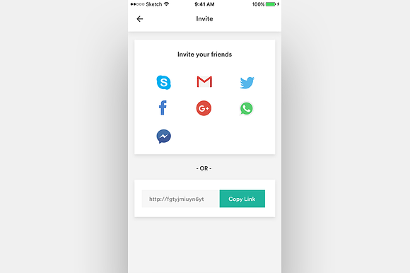 Complete iOS ui kit for delivery app in UI Kits and Libraries - product preview 15