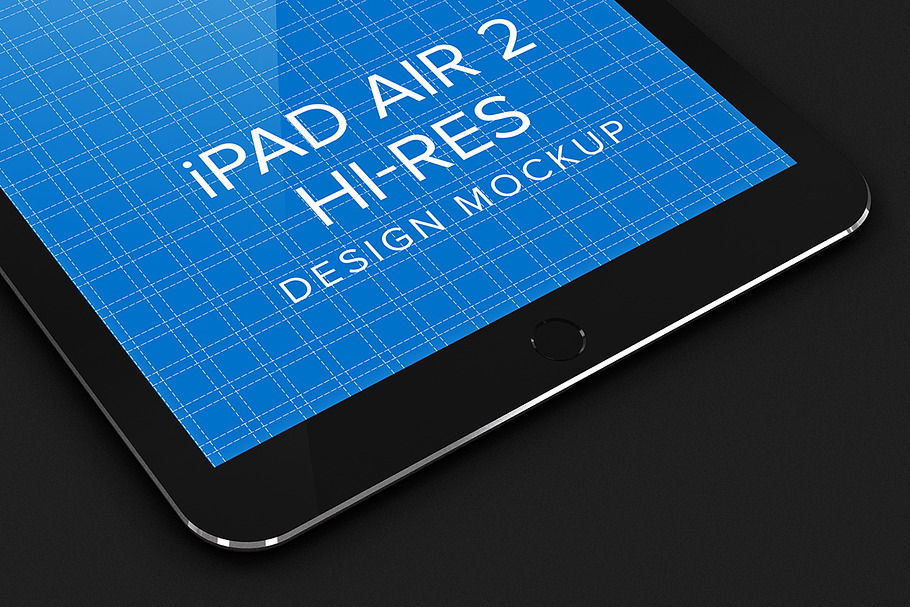 iPad Air Design Mockup in Mobile & Web Mockups - product preview 8