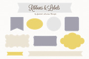 Ribbon & Label Shapes