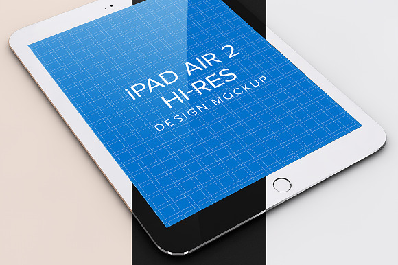 iPad Air Design Mockup in Mobile & Web Mockups - product preview 3