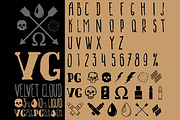 Vape Set Icons & Letters
