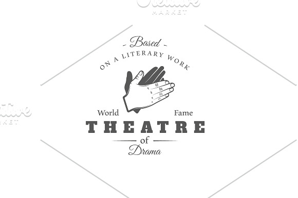 9 Theatre logos templates Vol.2 in Logo Templates - product preview 7