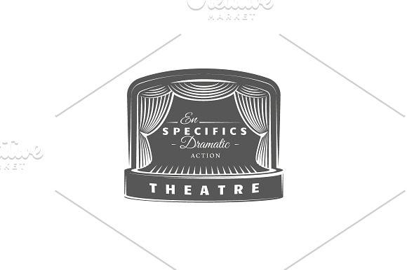 9 Theatre logos templates Vol.2 in Logo Templates - product preview 8