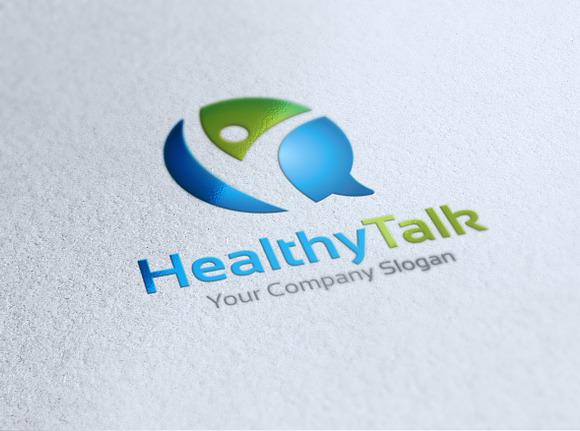 Healthy Talk in Logo Templates - product preview 1