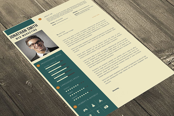 Word Resume Template in Resume Templates - product preview 2