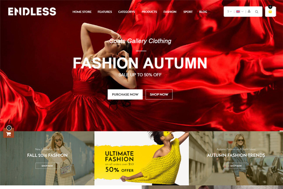 Fashion Magento 1 & 2 Theme in Magento Themes - product preview 8