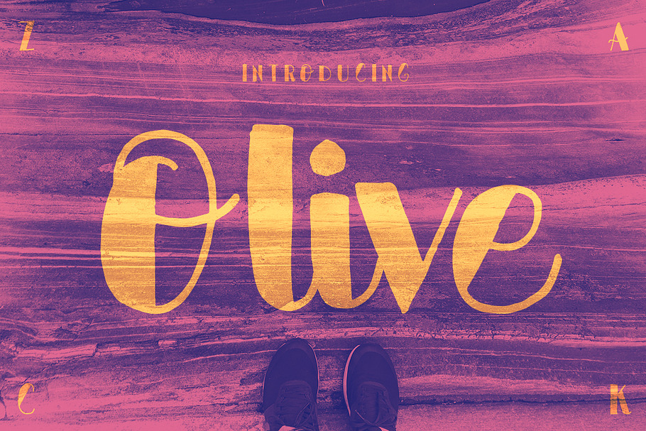 Olive – Handwritten Font