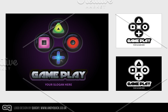 Game Play in Logo Templates - product preview 1
