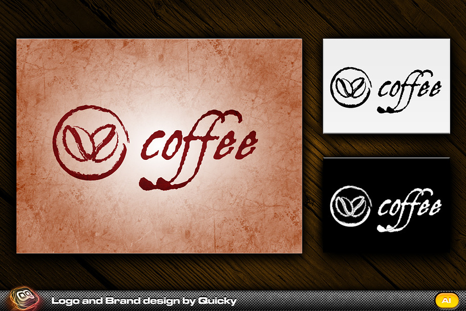 Coffee in Logo Templates - product preview 8