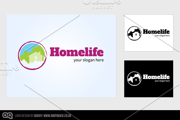 Home Life in Logo Templates - product preview 1