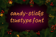 Candy-Sticks TrueType Font