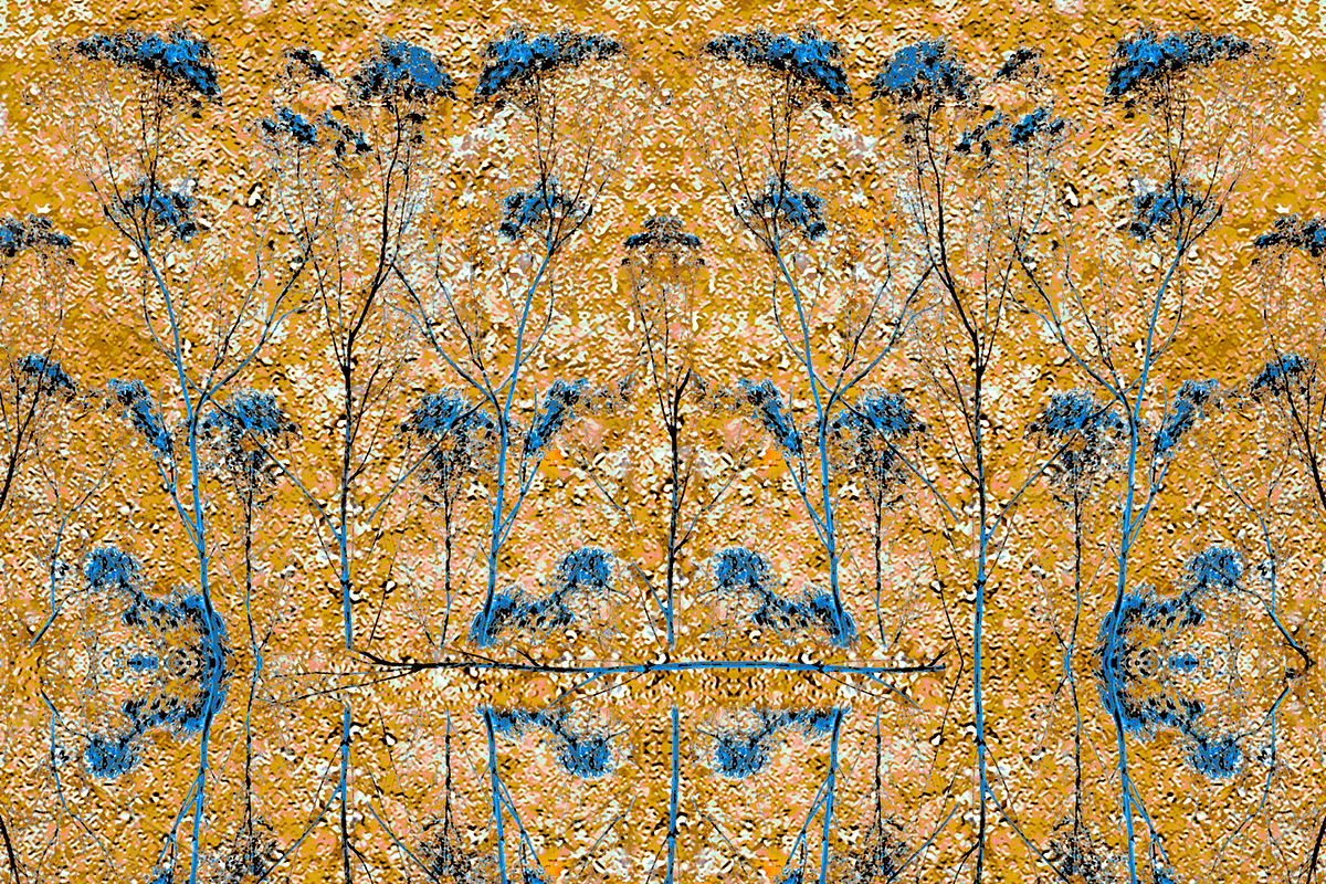 Grungy Floral Collage Artwork in Patterns - product preview 8
