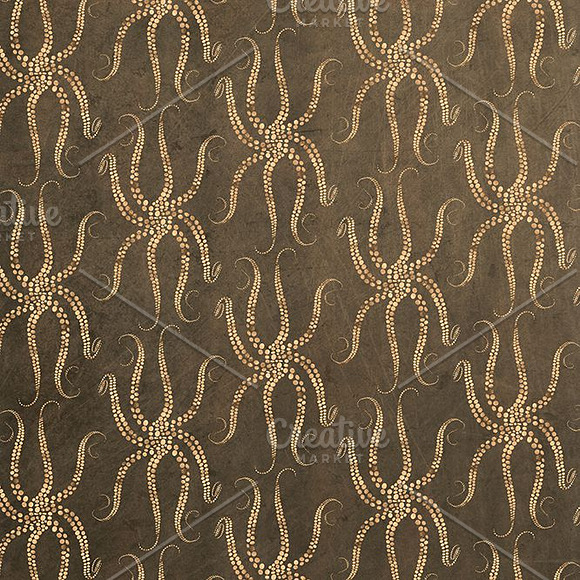 Deep Waters Rose Gold Sea Creatures in Patterns - product preview 5
