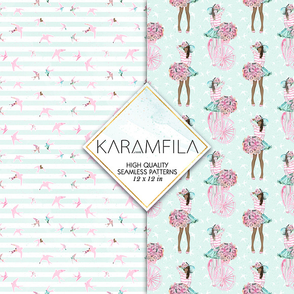 Hello Spring Seamless Patterns in Patterns - product preview 3