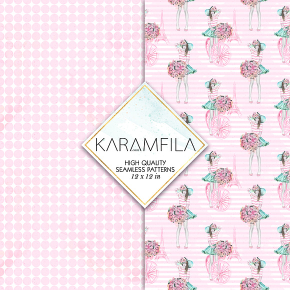 Hello Spring Seamless Patterns in Patterns - product preview 6