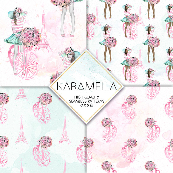 Hello Spring Seamless Patterns in Patterns - product preview 7