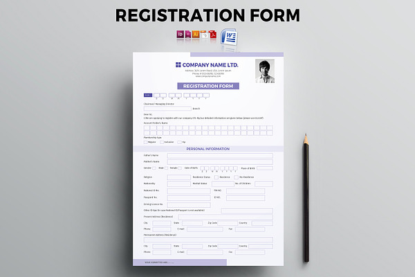 Registration and Questionnaire Form