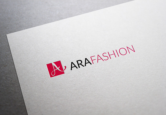 Ara Fashion Letter A Logo in Logo Templates - product preview 2