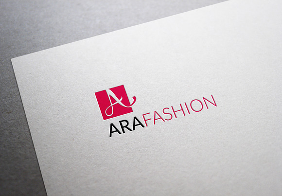 Ara Fashion Letter A Logo in Logo Templates - product preview 3