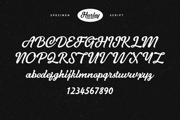 Hurley 1967 Family • 75% Off in Script Fonts - product preview 11