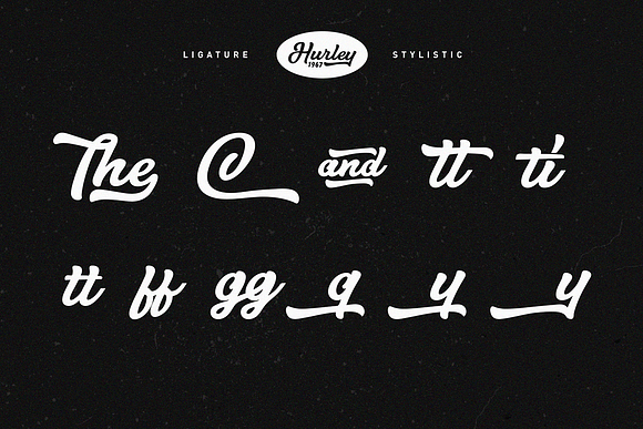 Hurley 1967 Family • 75% Off in Script Fonts - product preview 12