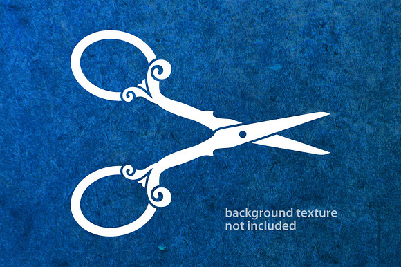 Antique Sewing Scissors in Objects - product preview 3