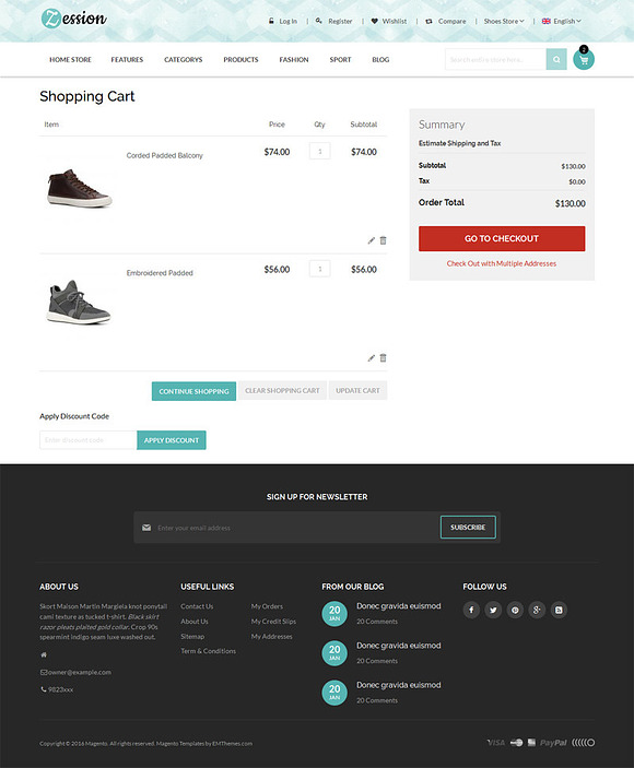  Shoes Store Magento 1 & 2 Theme in Magento Themes - product preview 4