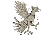 Cuauhtli Glifo Eagle Symbol