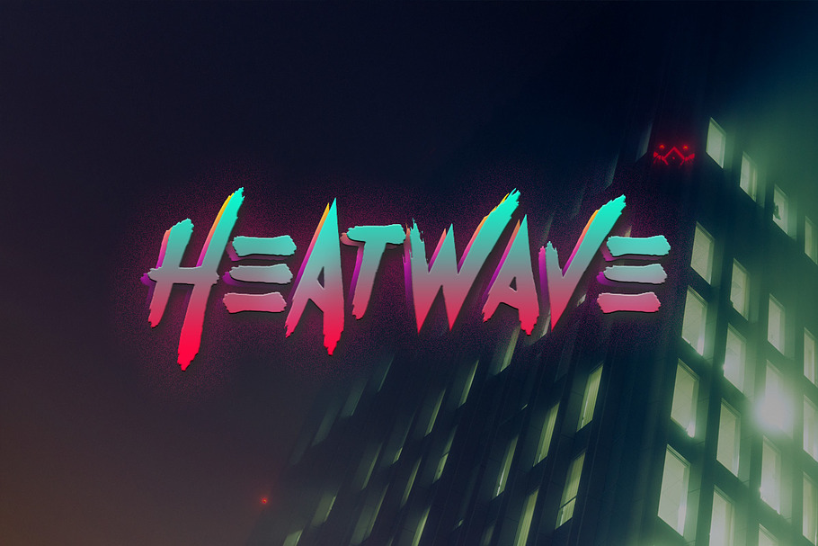 Heatwave - Brush Font in Halloween Fonts - product preview 8