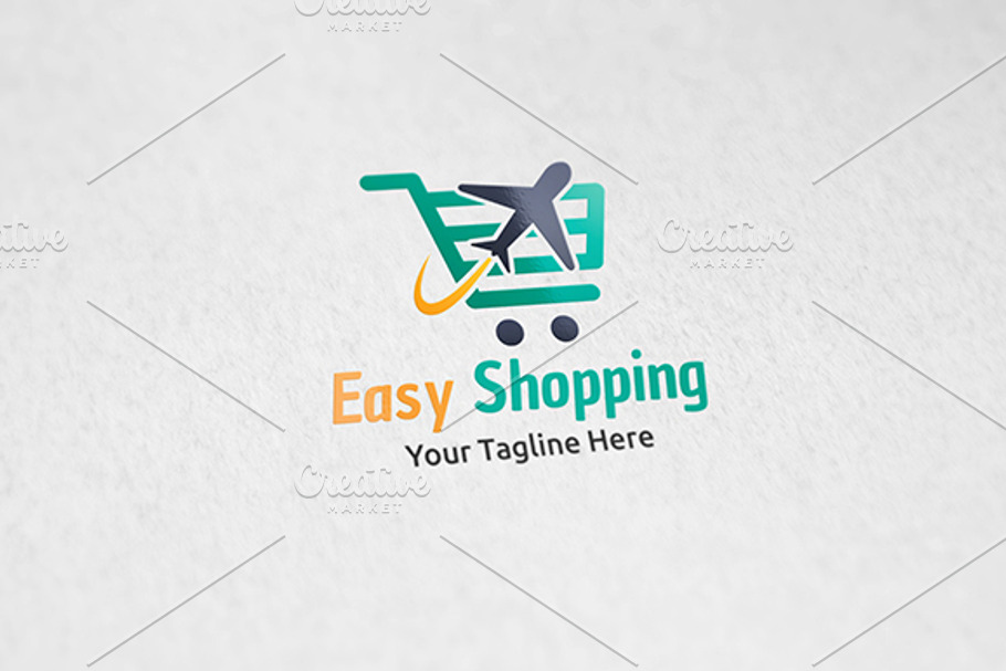 Easy Shopping - Logo Template in Logo Templates - product preview 8