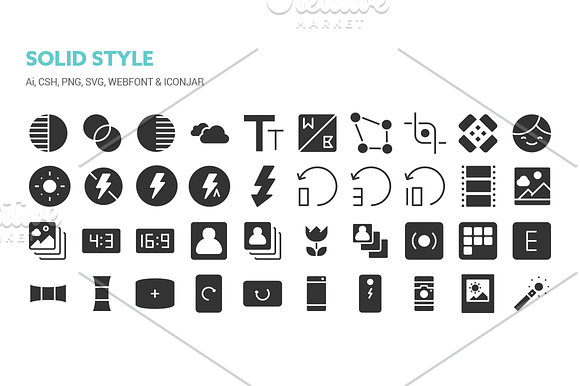 Photography and Video Icons in Icons - product preview 4