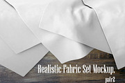 Realistic Fabric Set MockUp 2