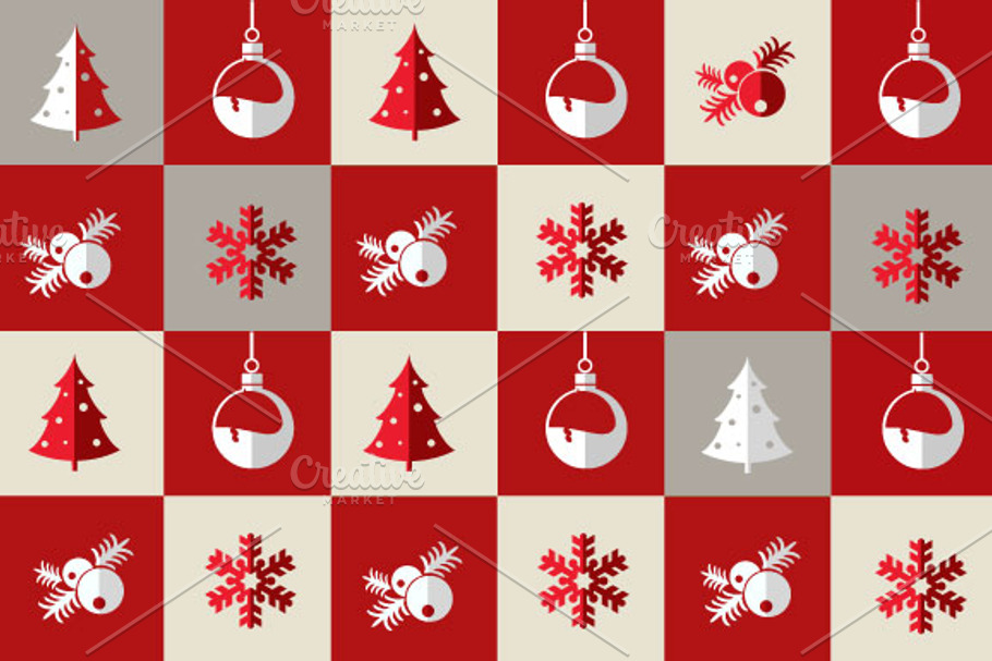 Christmas pattern in Illustrations - product preview 8