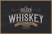 Golden Whiskey typeface